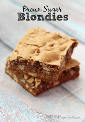 Brown Sugar Blondies