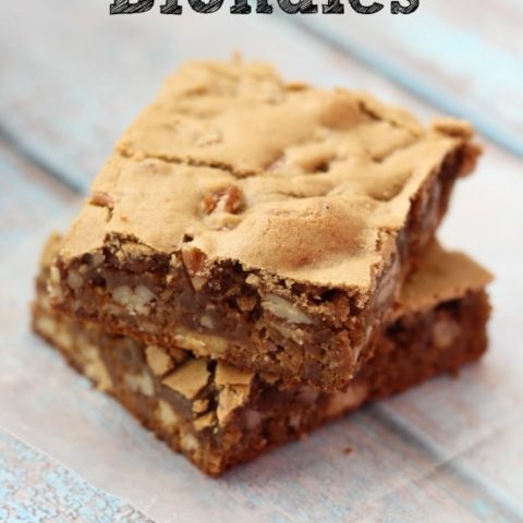 Brown Sugar Blondies