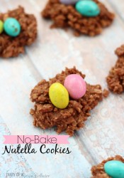 No-Bake Nutella Cookies