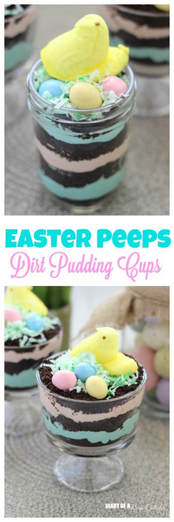 Easter Dirt Cake Cups - Belle of the Kitchen