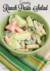 Creamy Ranch Pasta Salad