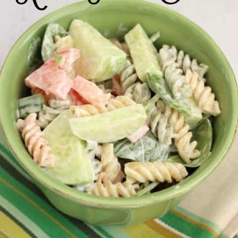 Creamy Ranch Pasta Salad - Diary of a Recipe Collector