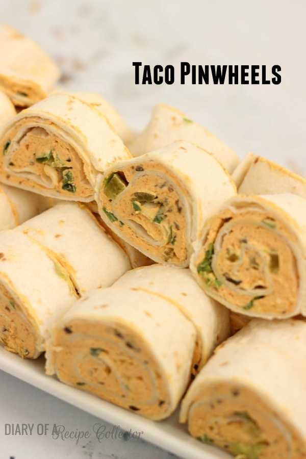 Taco Pinwheels - Easy and favorite appetizer
