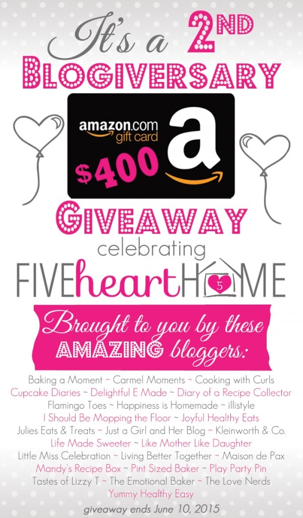 Five-Heart-Home-2nd-Blogiversary-Amazon-Gift-Card-Giveaway_Graphic700pxSRGB