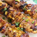 Honey Mustard Chicken & Bacon Skewers - Diary of a Recipe Collector