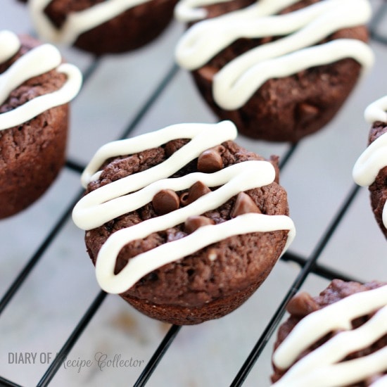 Double Chocolate Cups - Diary of a Recipe Collector