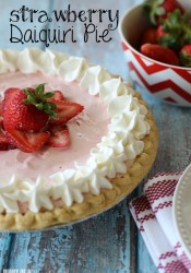 Strawberry Daiquiri Pie