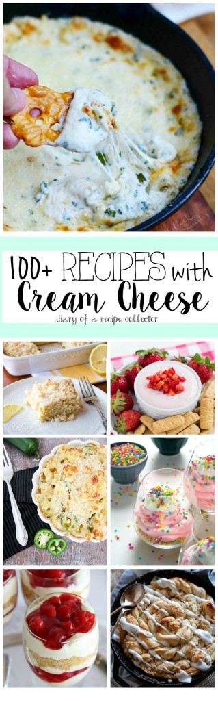 100+ Recipes with Cream Cheese