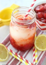 Strawberry Lemon Slush