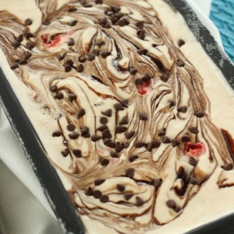 No Churn Banana Split Ice Cream - Diary of a Recipe Collector