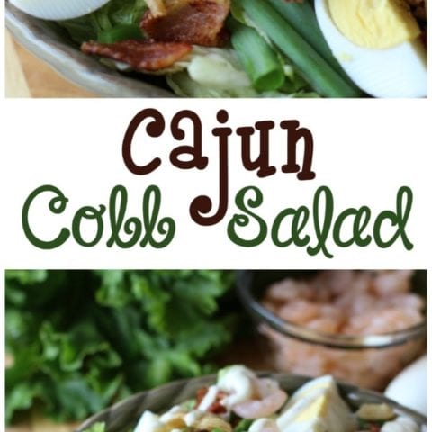 Cajun Cobb Salad | Diary of a Recipe Collector