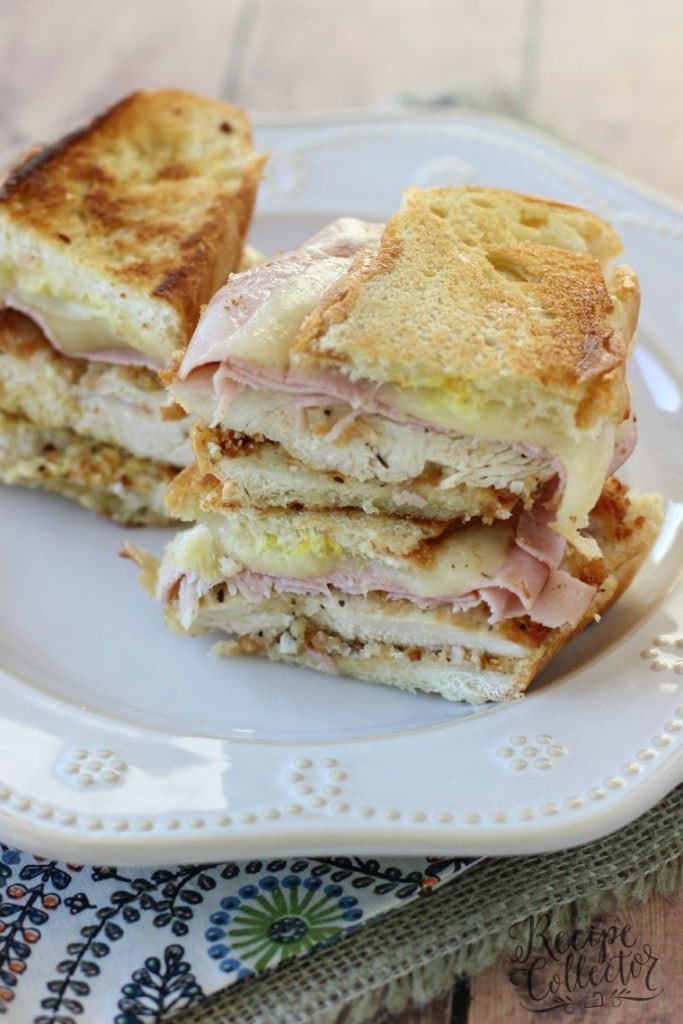 Chicken Cordon Bleu Panini