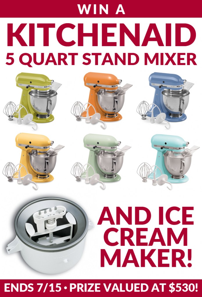 KitchenAid Stand Mixer Giveaway