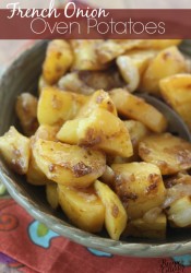 French Onion Oven Potatoes