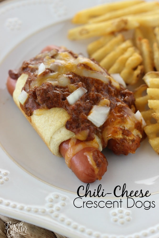 Chili Cheese Crescent Dogs Diary Of A