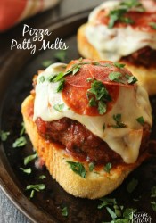 Pizza Patty Melts