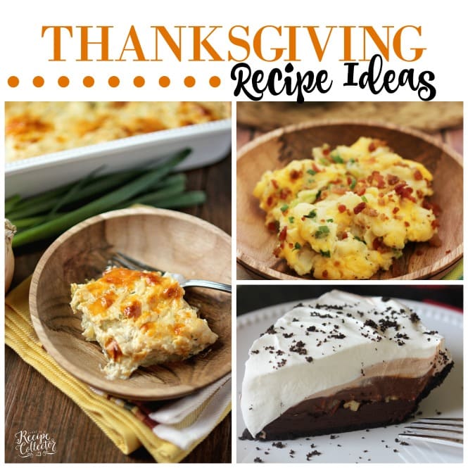 Easy Thanksgiving Recipe Ideas - Diary of A Recipe Collector