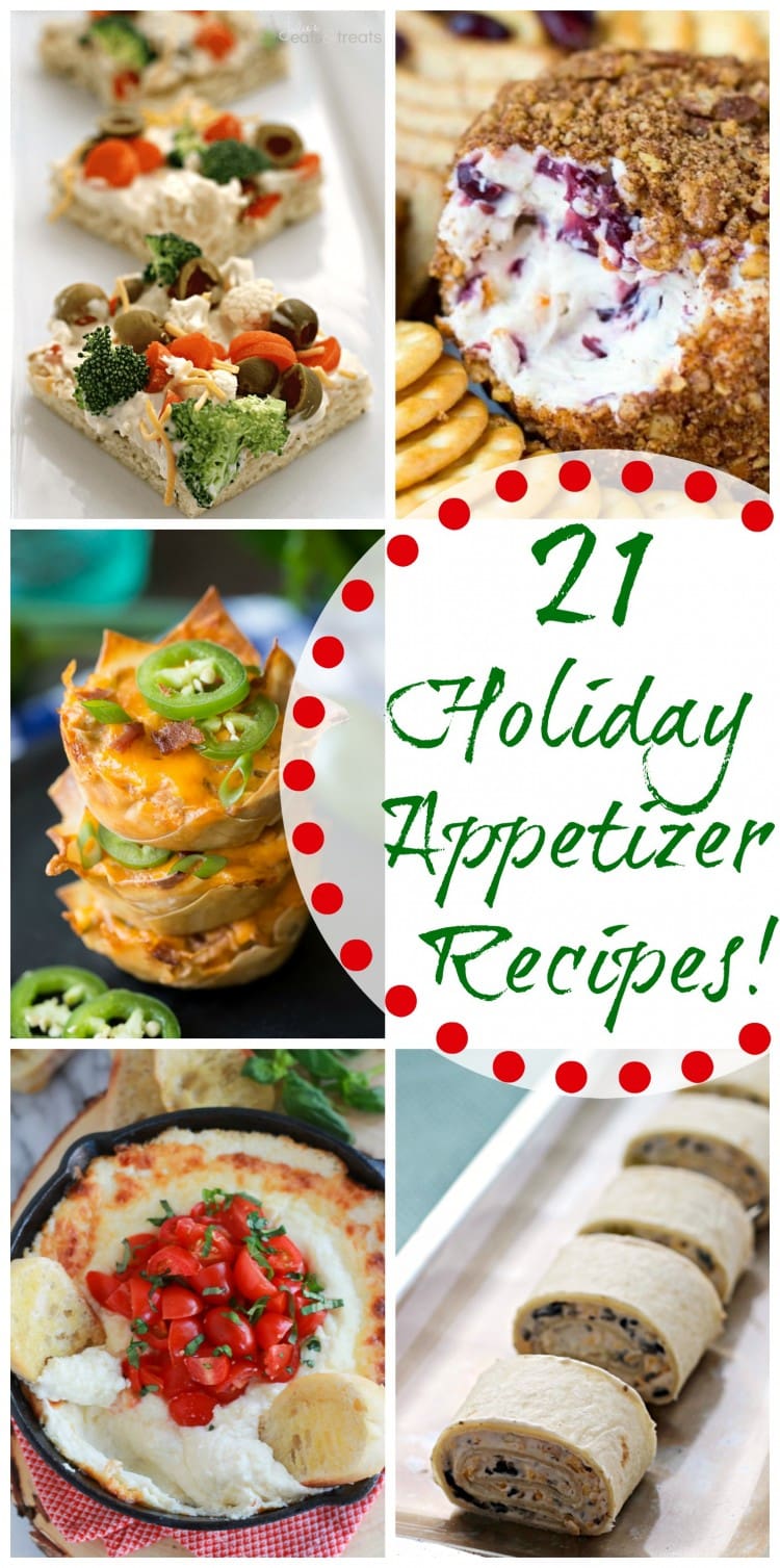 21 Holiday Appetizer Recipes - Diary of A Recipe Collector