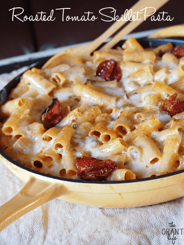 Roasted Tomato Skillet Pasta