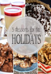 Five Perfect Desserts for the Holidays