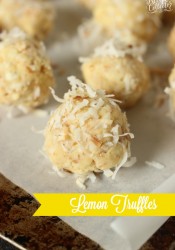 Lemon Truffles