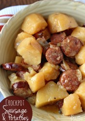 Crockpot Sausage & Potatoes