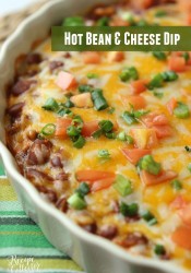 Hot Bean & Cheese Dip