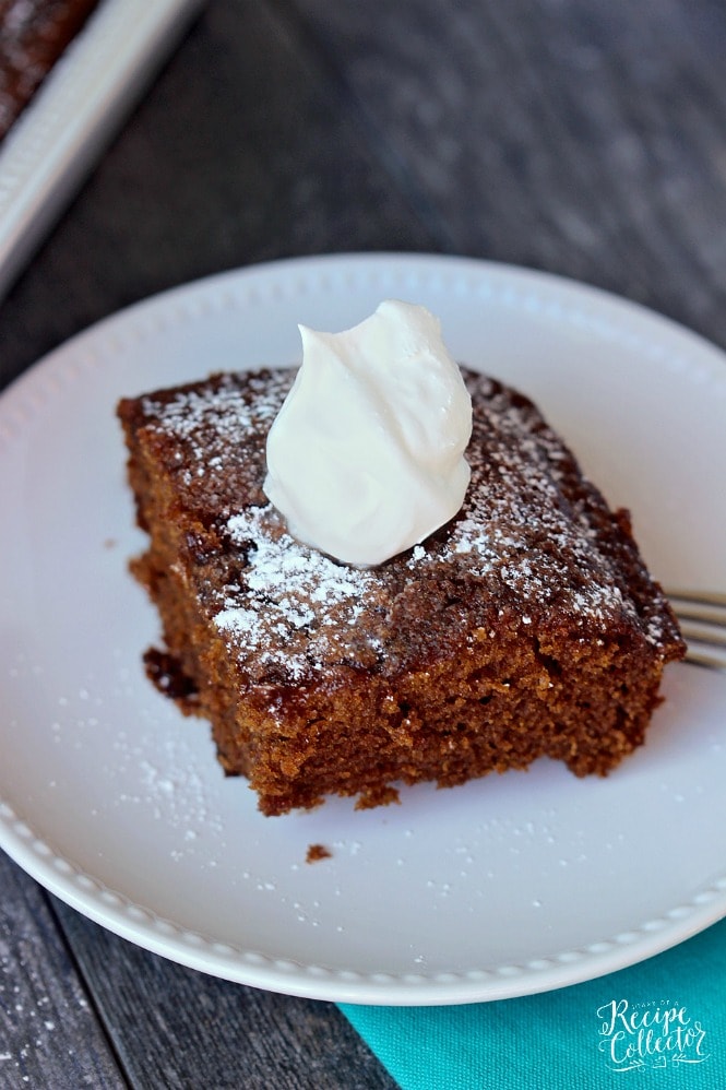 Old Fashioned Syrup Cake - A wonderful old-fashioned cake recipe made with Steen's cane syrup. - 