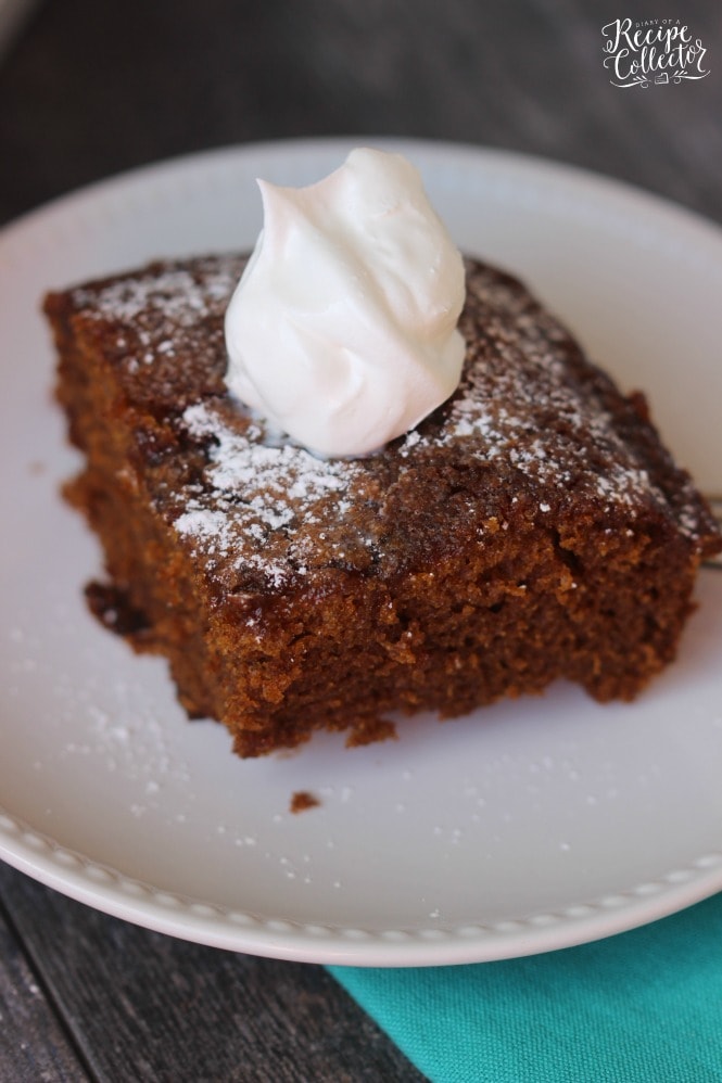 Old Fashioned Syrup Cake - A wonderful old-fashioned cake recipe made with Steen's cane syrup. - 