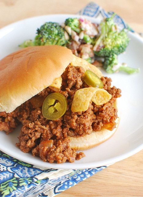 Weekly Family Meal Plan - Smoky Tex Mex Sloppy Joes