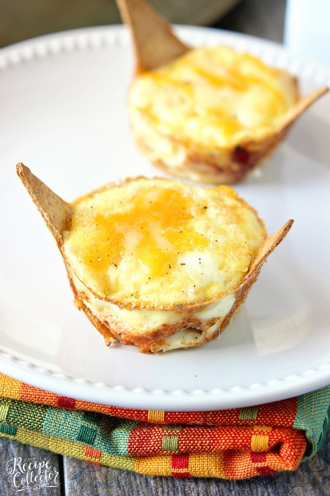 Taco Egg Muffin Cups - A great grab and go breakfast idea that is high in protein and low in carbs.