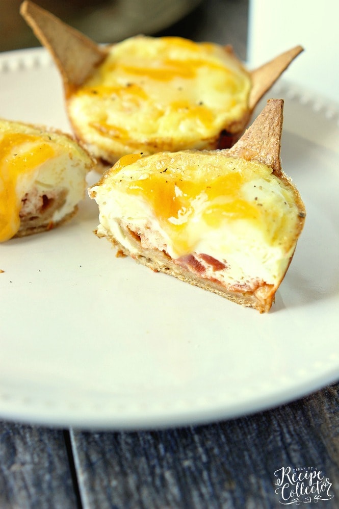 Taco Egg Muffin Cups - A great grab and go breakfast idea that is high in protein and low in carbs.