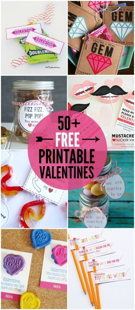 Pins I'm Loving - 50+ Free Printable Valentines