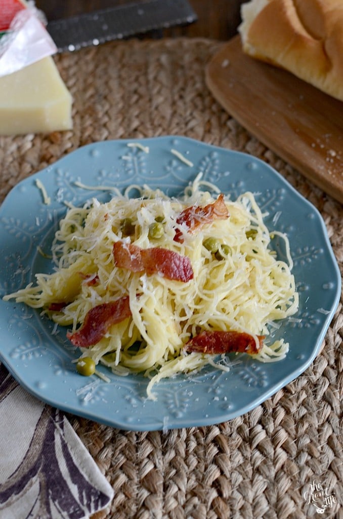 Weekly Family Meal Plan - Homemade Pasta Carbonara