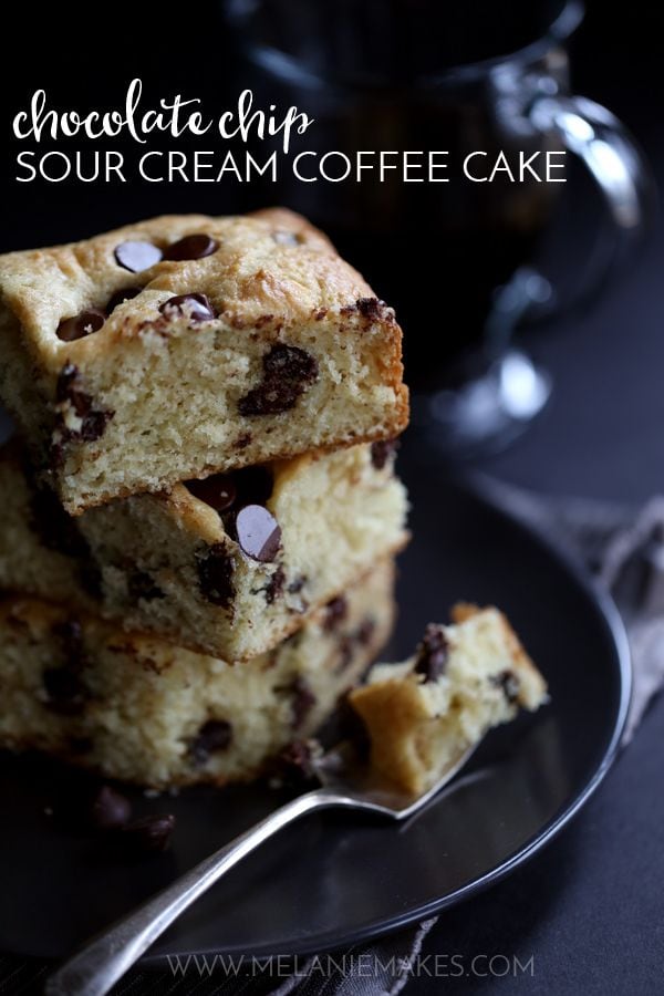 Weekly Family Meal Plan - Chocolate Chip Sour Cream Coffee Cake