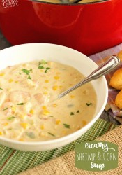 Creamy Shrimp & Corn Soup