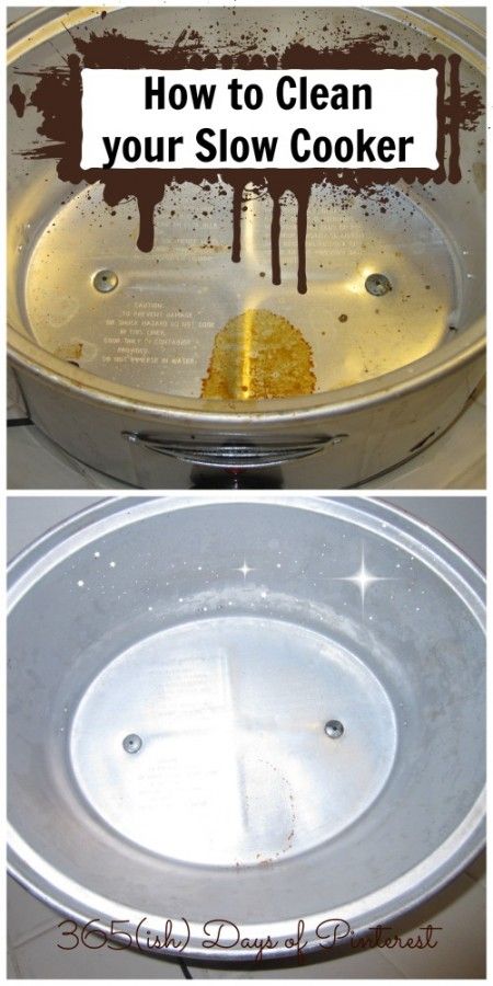 Pins I'm Loving - How to Clean Your Slow Cooker