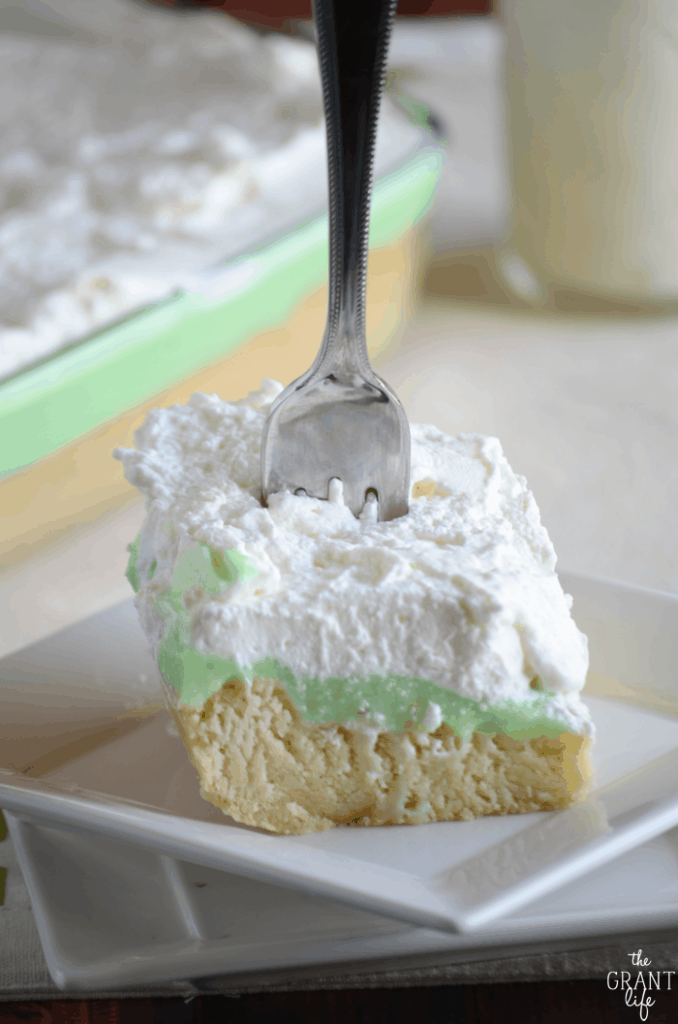 Weekly Family Meal Plan - Grandma's Pistachio Dessert