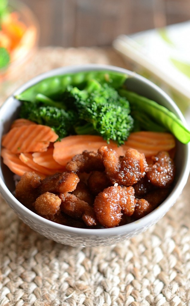 Weekly Family Meal Plan - Shrimp Teriyaki Bowls