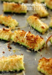 Parmesan-Crusted Zucchini Oven Fries