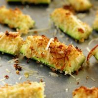 Parmesan-Crusted Zucchini Oven Fries