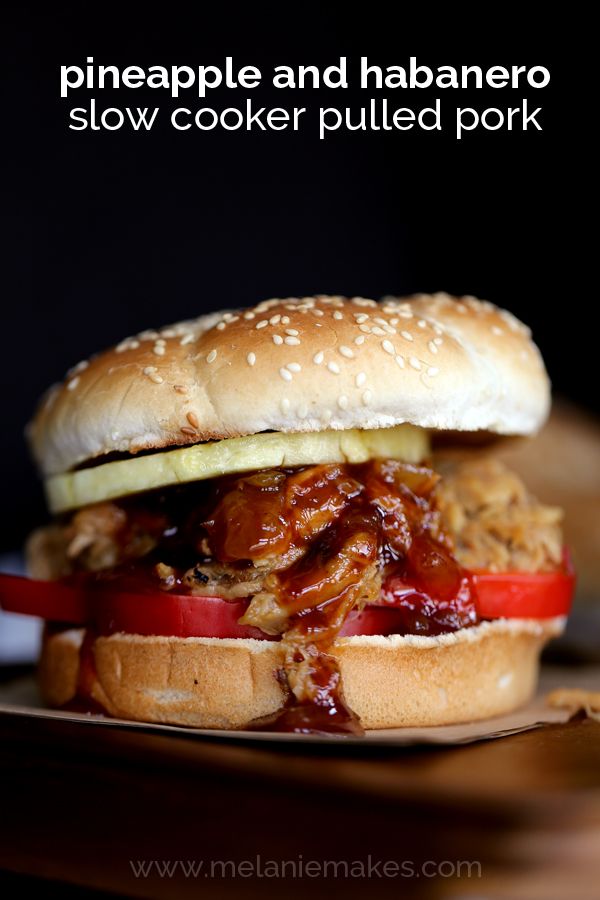 Weekly Family Meal Plan - Pineapple and Habanero Pulled Pork