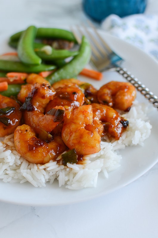 Weekly Family Meal Plan - Spicy Orange Shrimp