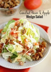 Candied Pecan & Apple Wedge Salad