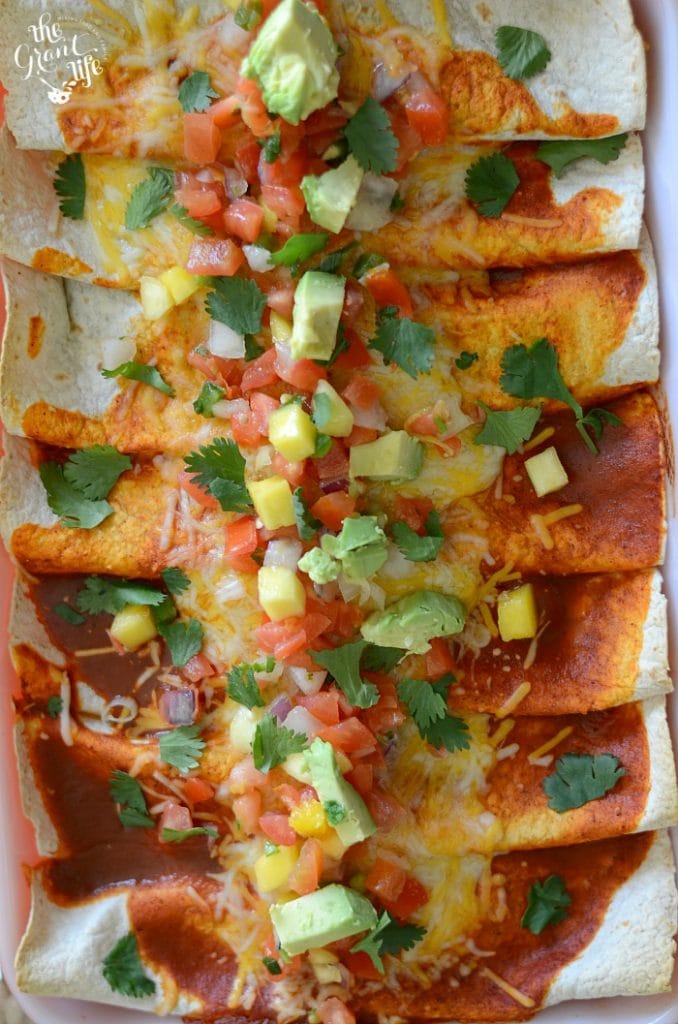 Weekly Family Meal Plan - Easy Weeknight Enchiladas