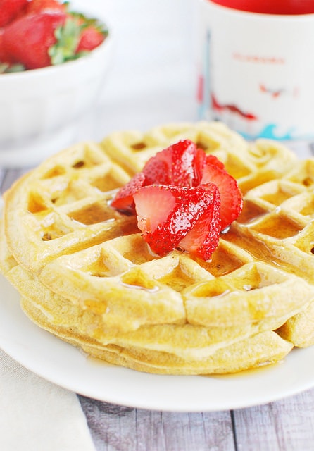 Weekly Family Meal Plan - Coconut Flour Waffles