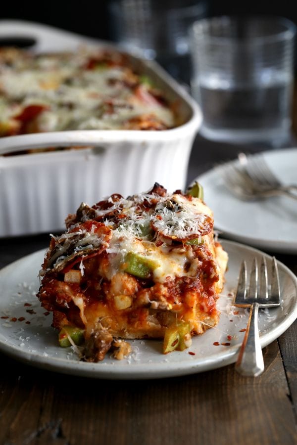 Weekly Family Meal Plan - Deep Dish Bubble Pizza