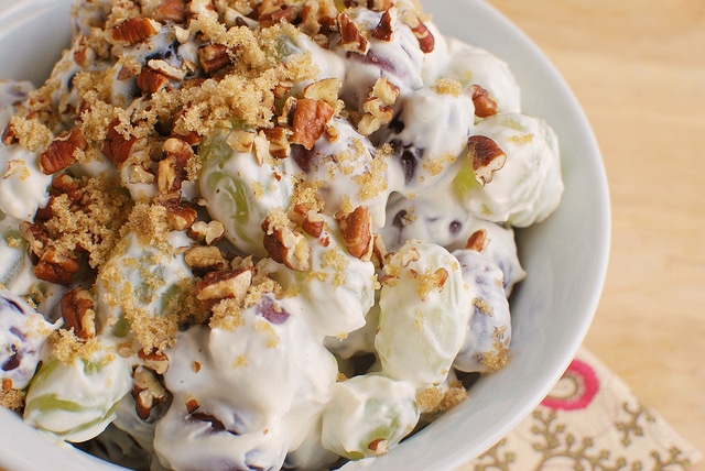 Weekly Family Meal Plan - Grape Salad