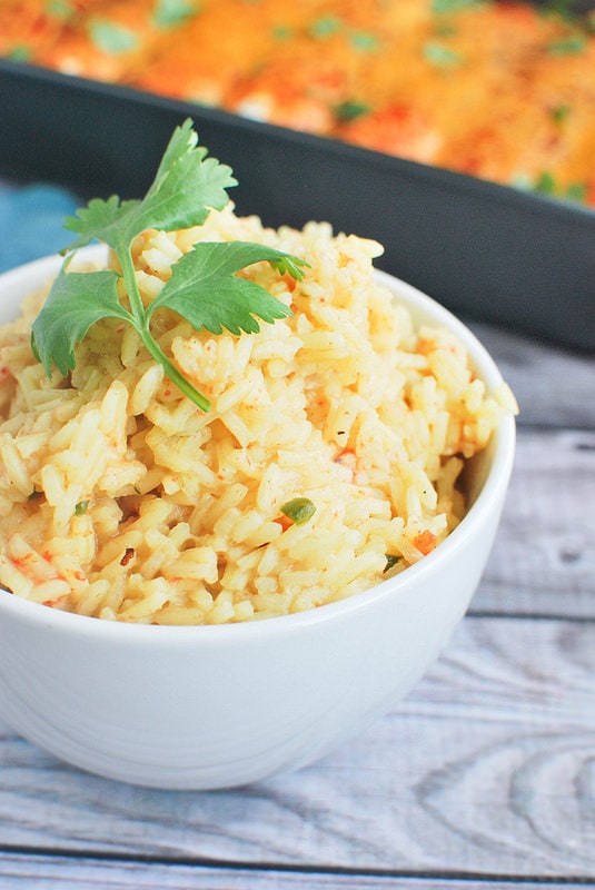 Weekly Family Meal Plan - Mexican Rice