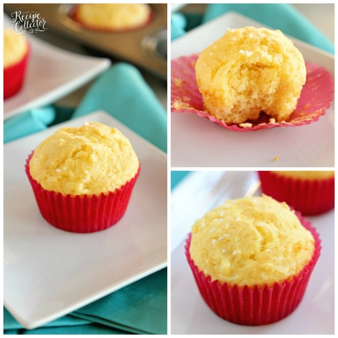 Pina Colada Muffins - These super EASY and delicious muffins filled with pineapple and coconut only require 5 ingredients! 